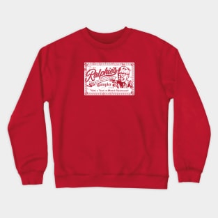 Ralphie's Fine Soap-Flavored Fudge Sampler Crewneck Sweatshirt